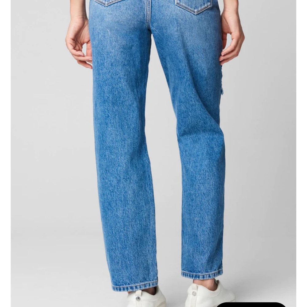 Blank NYC The Howard Loose Fit Jean W/ Rips Size XS - Picture 12 of 12